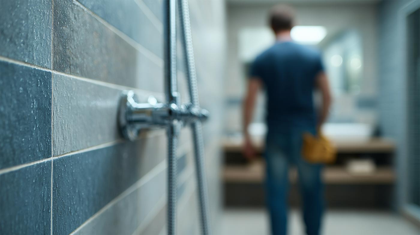 Liten badrumsrenovering Umeå